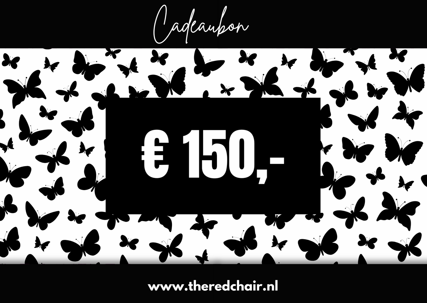 Cadeaubon 150 euro